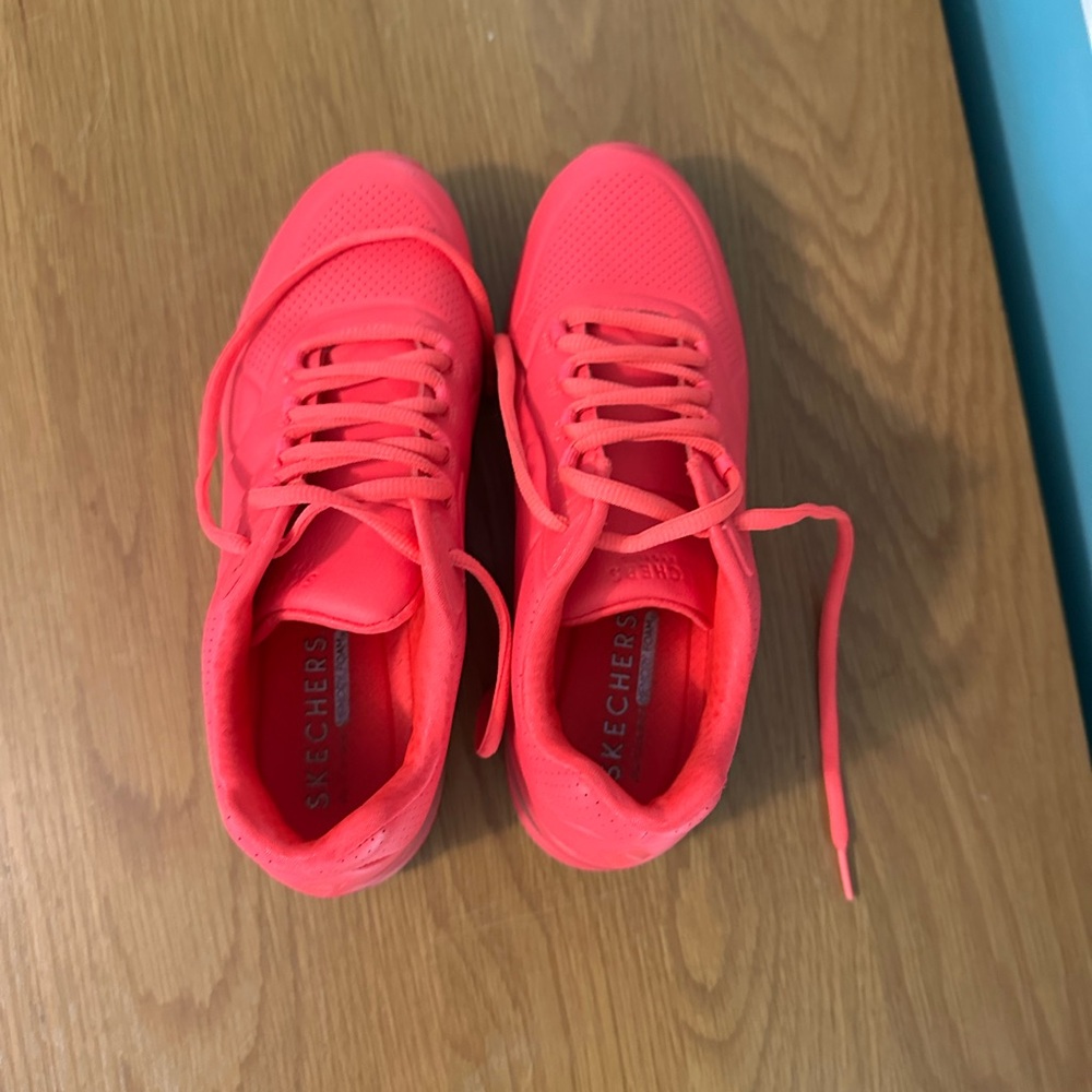 Pink Skecher Sneakers - Picture 3 of 7